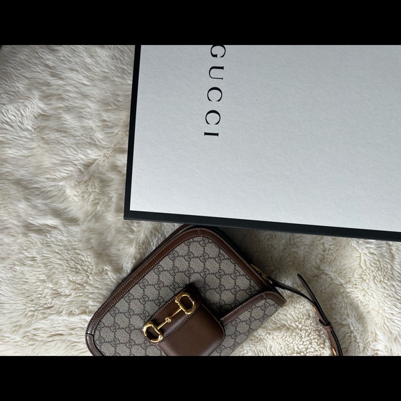 GUCCI HORSEBIT 1955 BAG ✨AUTHENTIC✨ - Picture 5 of 11
